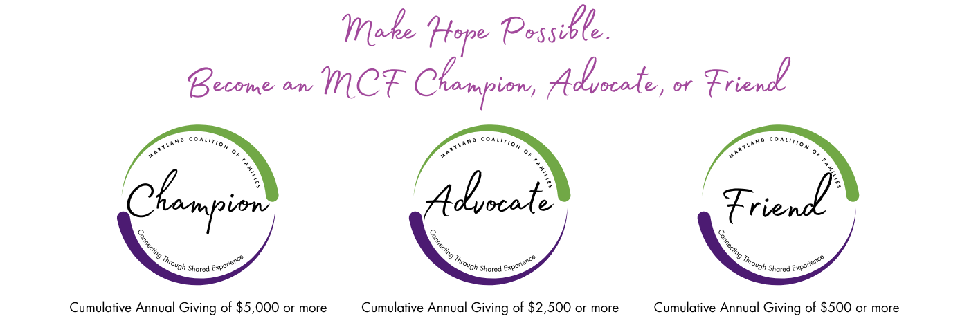 Make Hope Possible - Giving Levels